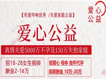 郯城捐卵助孕生子 爱心志愿者招募